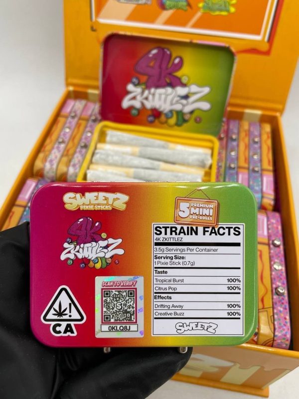 Sweetz Dusted Pixie Sticks Prerolls