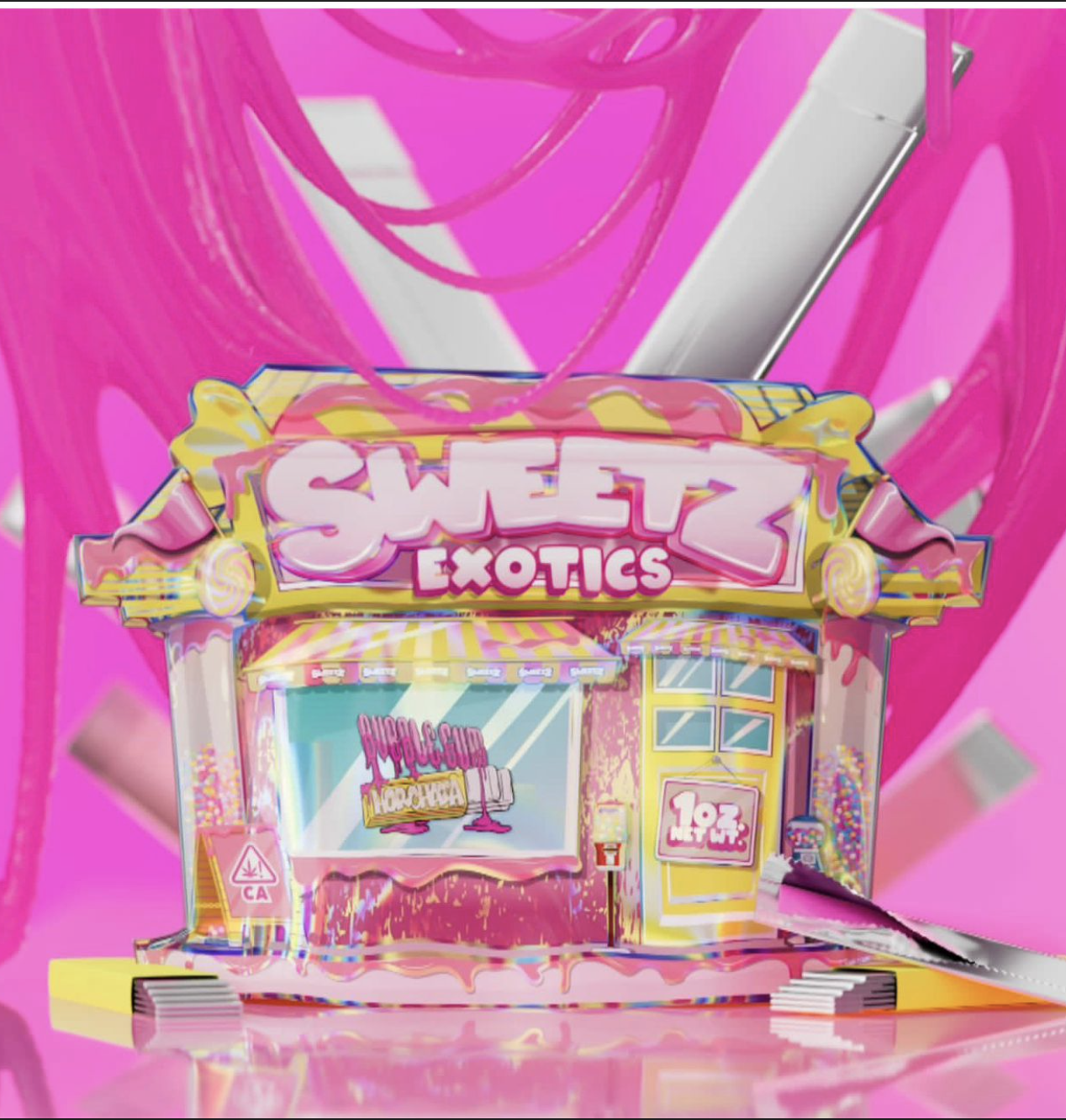 Sweetz Exotics Bubblegum Horchata