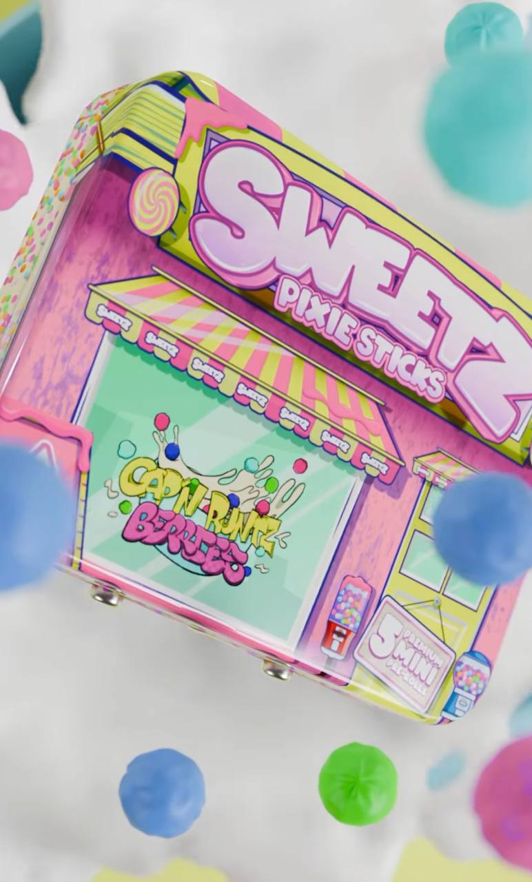 Sweetz Pixie Sticks Cap'n Runtz Berries