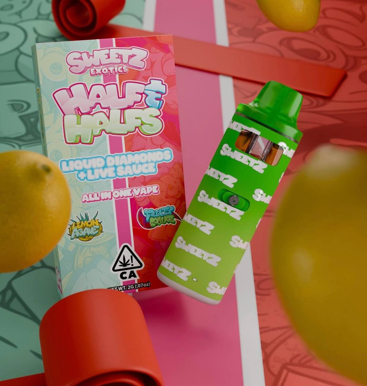 Sweetz Exotics Half and Halfs Vape