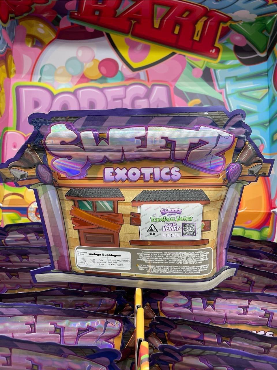 Sweetz Exotics Trap House Bodega Bubblegum Sweetz Exotics Trap House Bodega Bubblegum