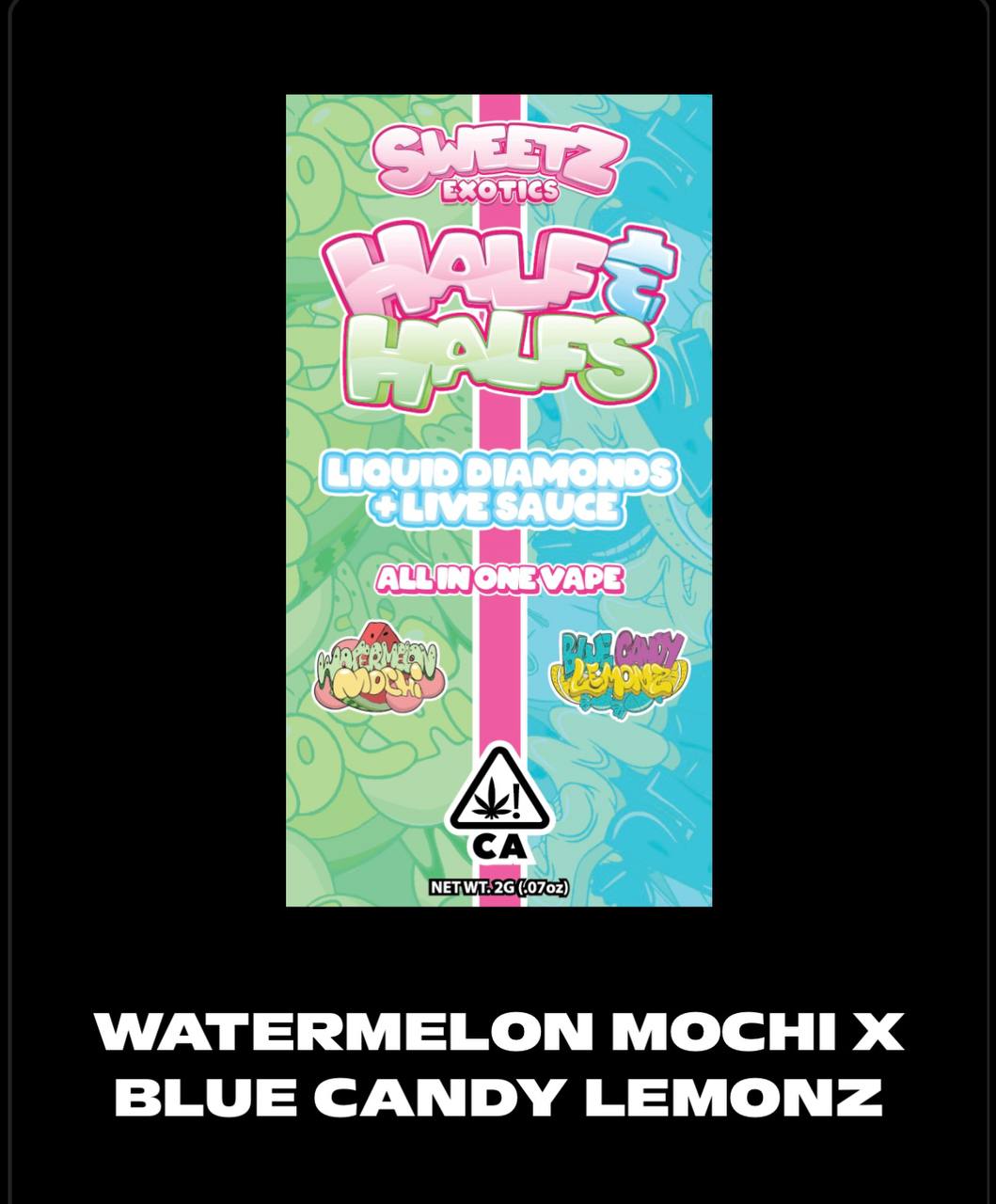 Watermelon Mochi X Blue Candy Lemonz