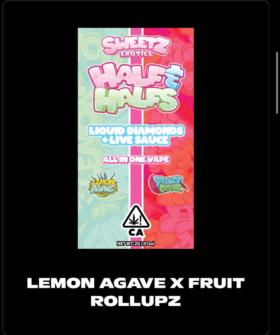 Lemon Agava X Fruit Rollupz