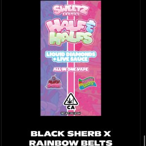 Black Sherb x Rainbow Belts