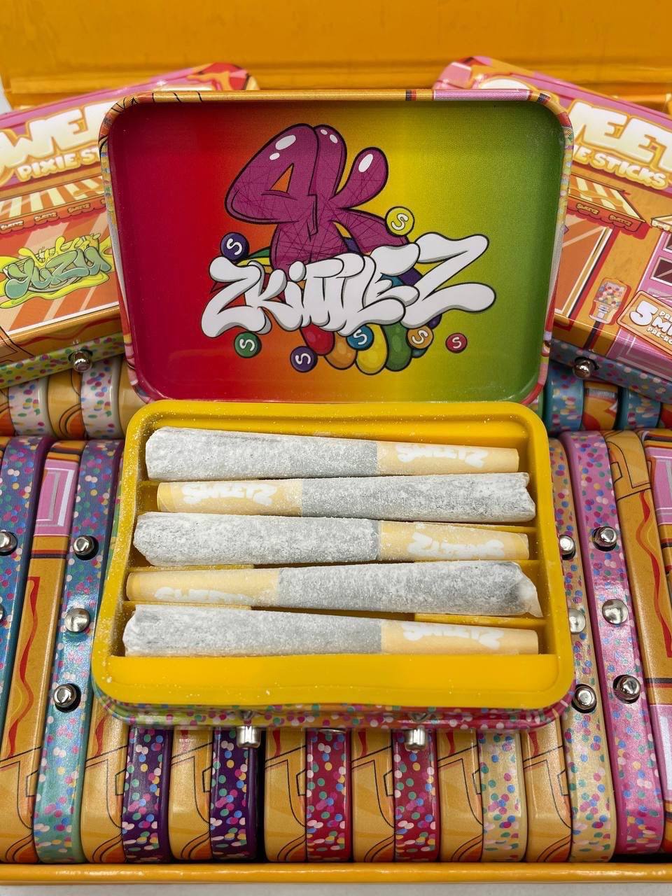 Sweetz Dusted Pixie Sticks Prerolls Sweetz Dusted Pixie Sticks Prerolls