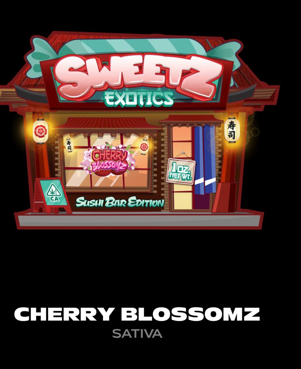 Sweetz Exotics Sushi Bar Edition
